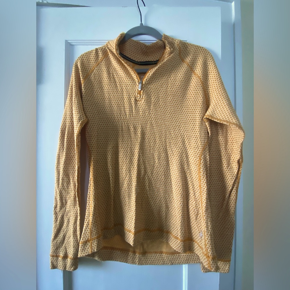 Smartwool xl women’s pull over 1/4th zip up